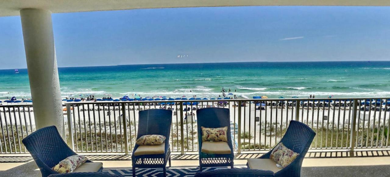 Barefoot Bliss - Beachfront Condo - Sleeps 12 Panama City Beach Exterior foto