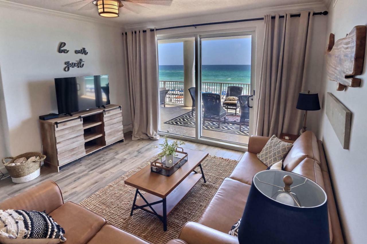 Barefoot Bliss - Beachfront Condo - Sleeps 12 Panama City Beach Exterior foto
