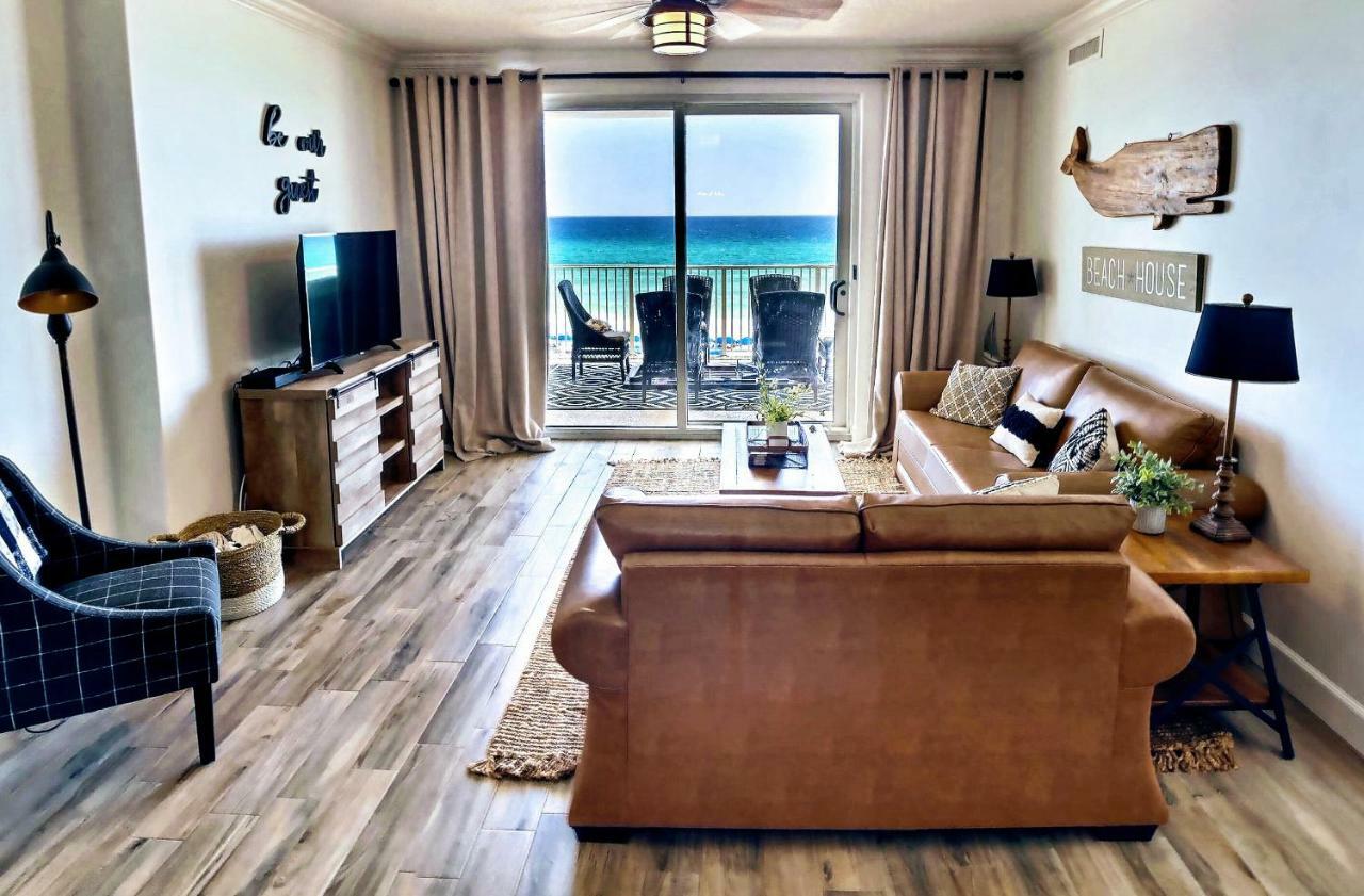 Barefoot Bliss - Beachfront Condo - Sleeps 12 Panama City Beach Exterior foto