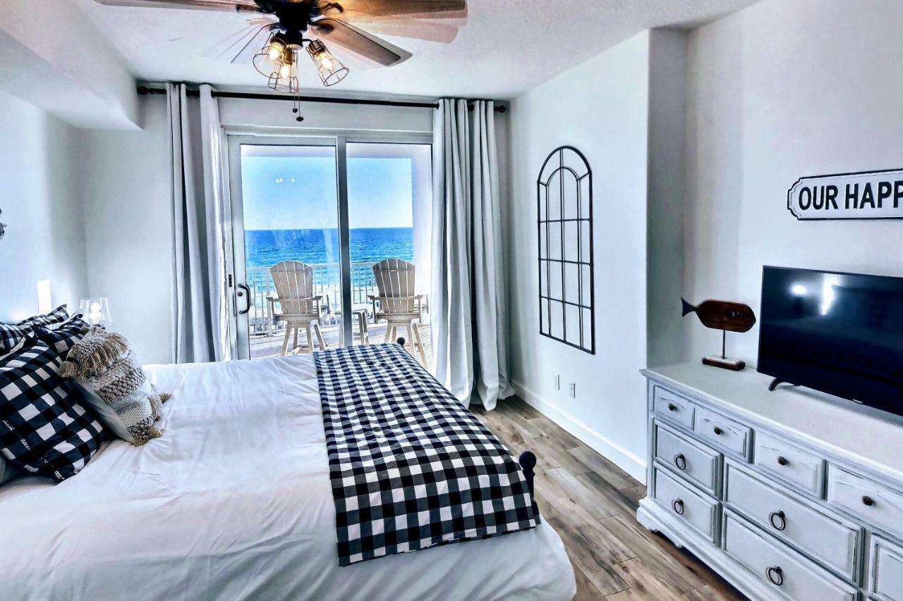 Barefoot Bliss - Beachfront Condo - Sleeps 12 Panama City Beach Exterior foto