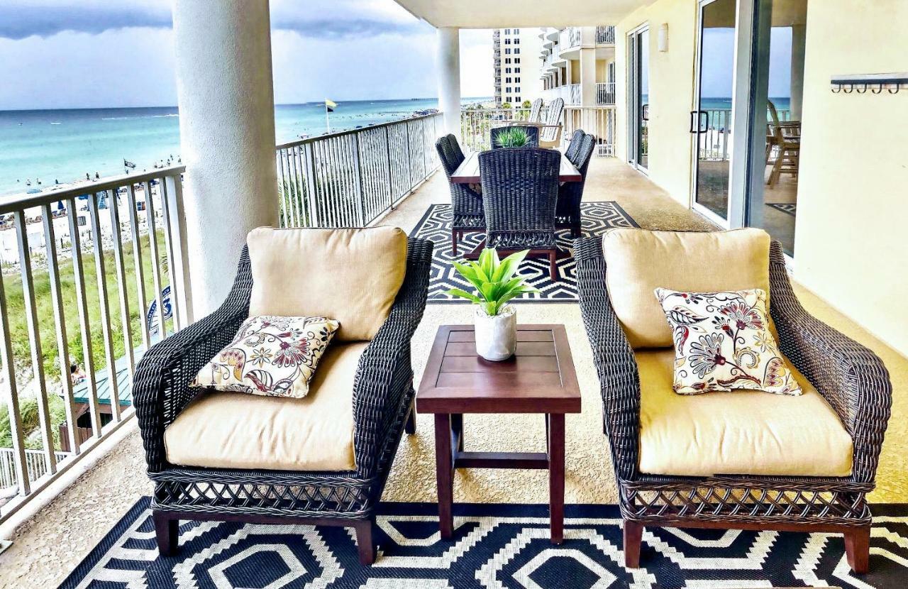 Barefoot Bliss - Beachfront Condo - Sleeps 12 Panama City Beach Exterior foto