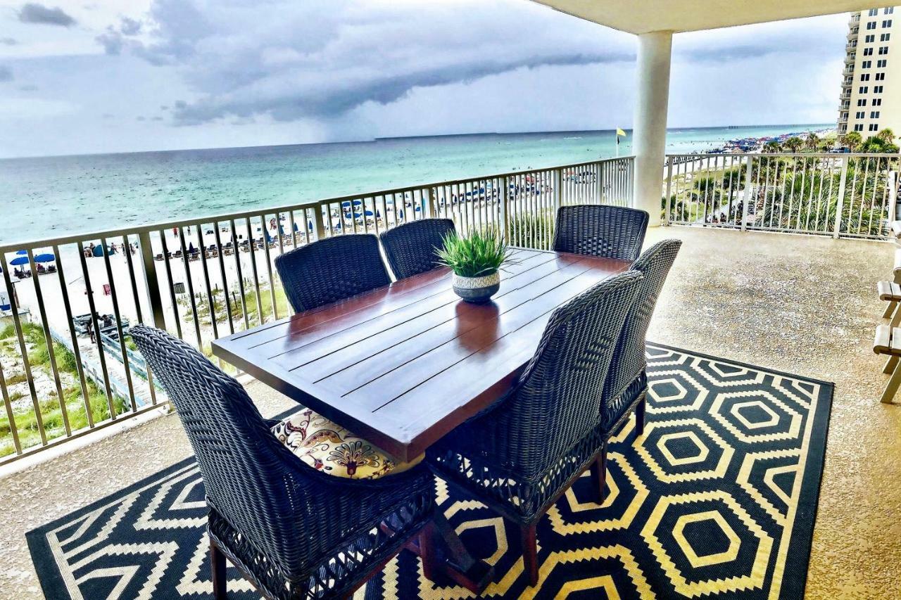 Barefoot Bliss - Beachfront Condo - Sleeps 12 Panama City Beach Exterior foto